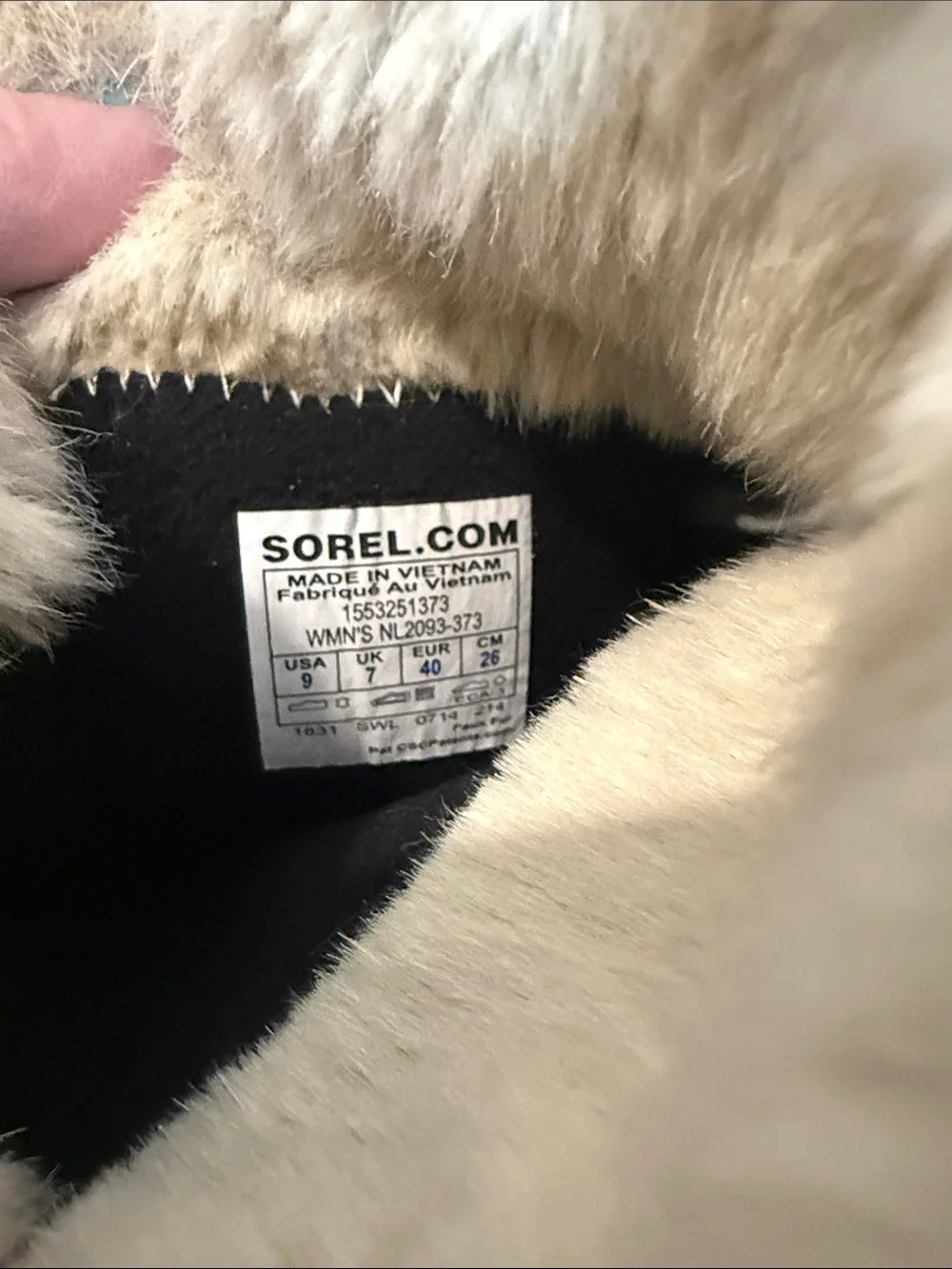 SOREL Womens Curry Leather Tivoli IV Waterproof Tall Snow Boot  Size 9